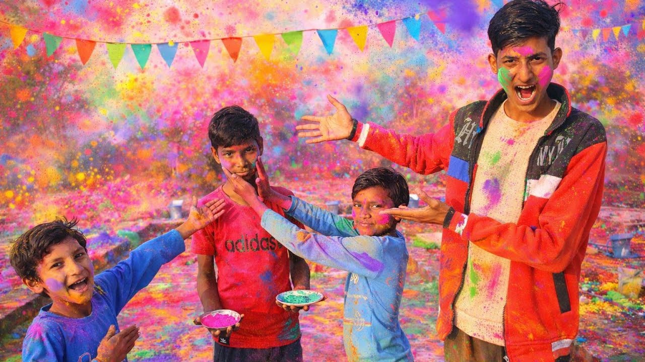 2026 New Crazy Holi Challenges| धमाकेदार होली चैलेंज🔥! कौन जीतेगा? 