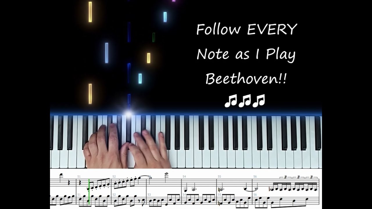Beethoven's BEAUTIFUL & TRAGIC Sonata (Opus 10 No 1: 1st Movement)