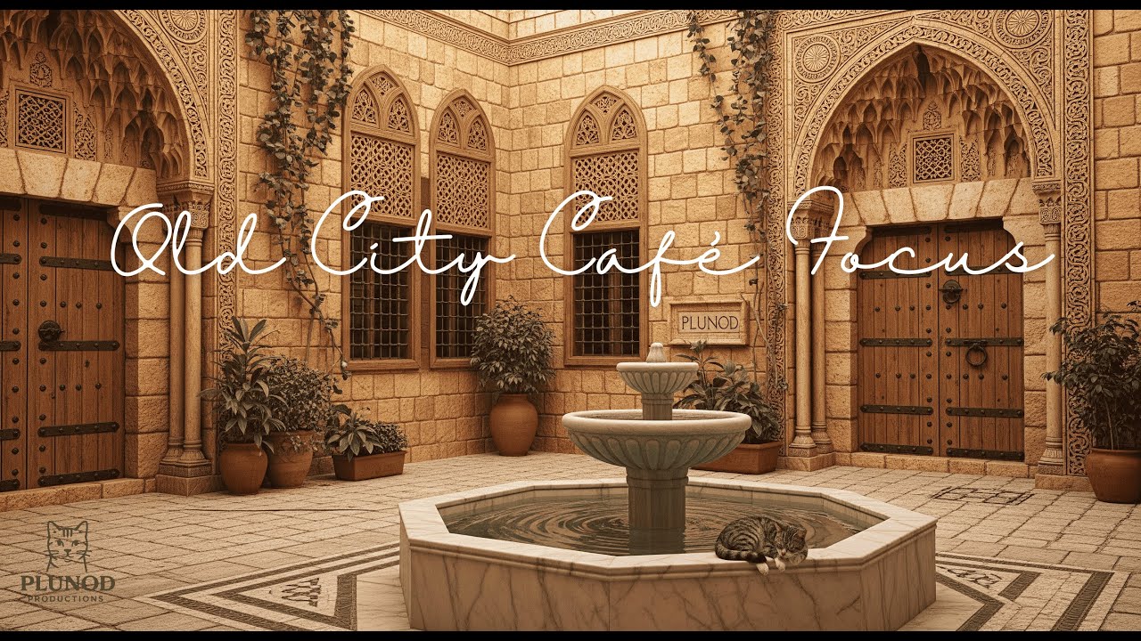 Old City Café Focus - Ney, Oud, & Qanun | Calm Middle Eastern Instrumental Study Music (1 Hour)