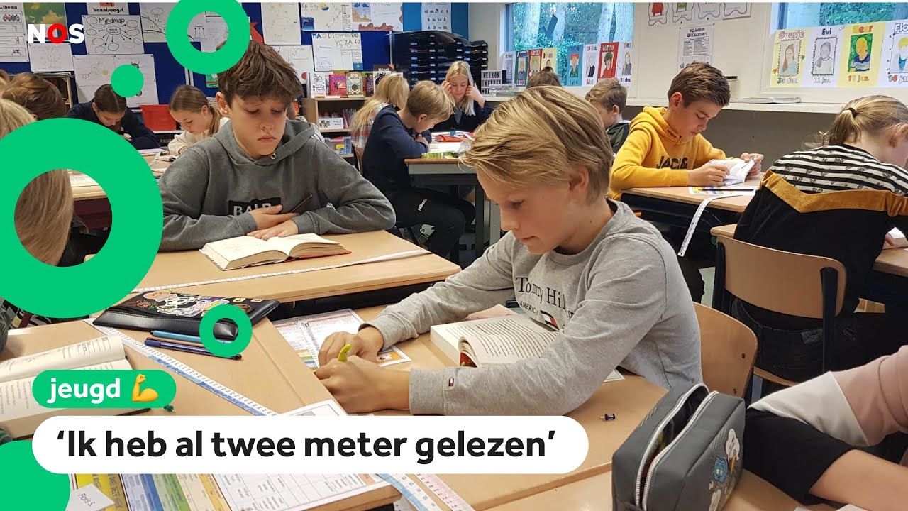 Op deze school lezen ze samen 50.000 bladzijdes