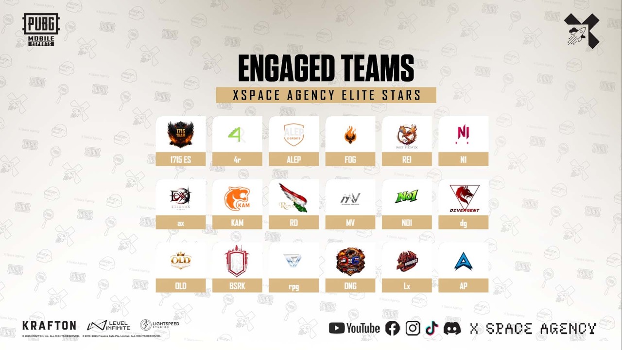 [EN] XSPACE AGENCY ELITE STARS | SEMIFINALS | #pubgmobile  #pubgtournament #livestream