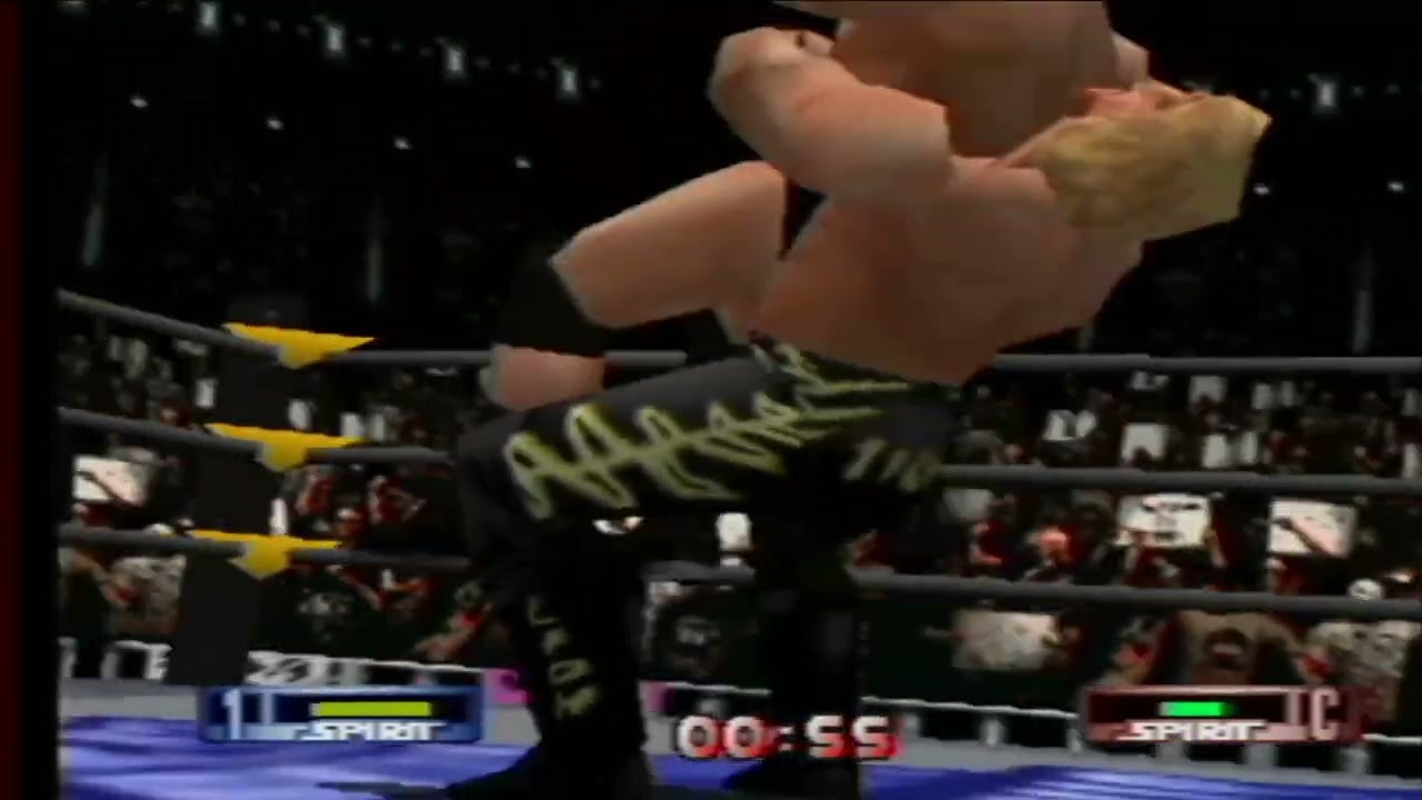 WCW / NWO Revenge - N64 Gameplay - Chris Jericho vs Dean Malenko