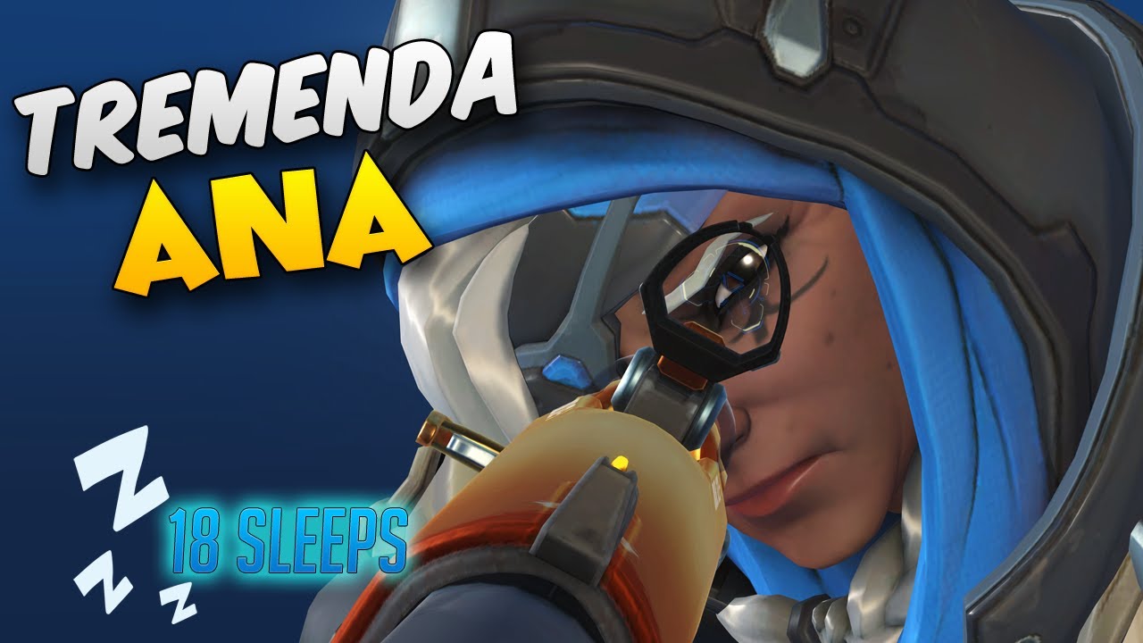 TREMENDA PARTIDA con ANA en RANKED | Overwatch: partida competitiva