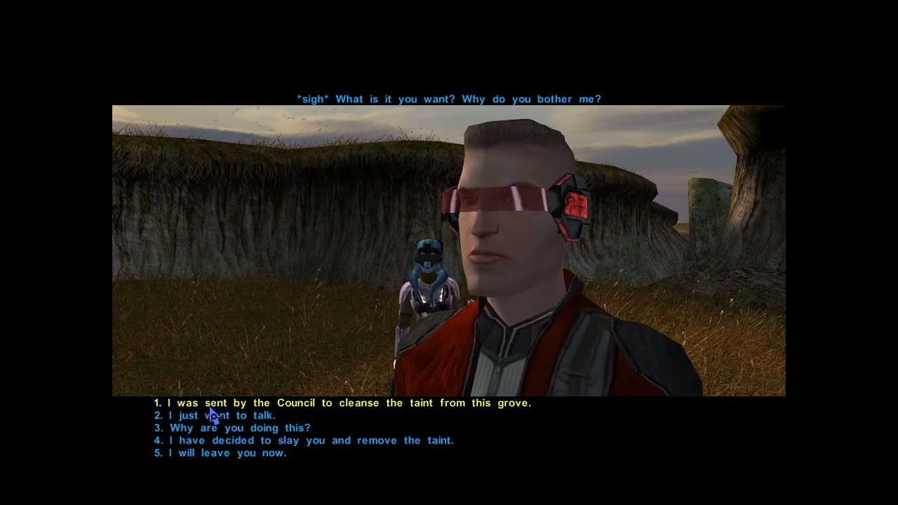 Star Wars:Knights Of The Old Republic Part 53-Cleansing the Grove for the Jedi Council/ Exploring.