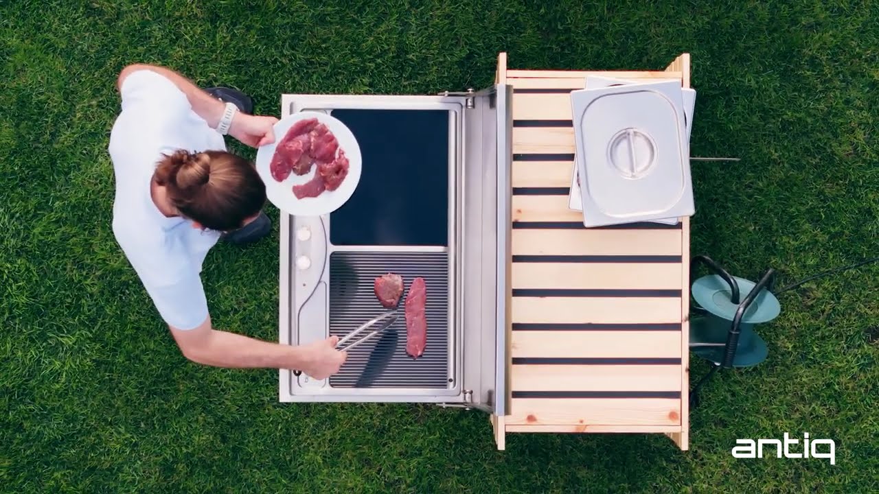 Antiq Elektrikli Cam Barbek&uuml; / Electric Glass Barbecue