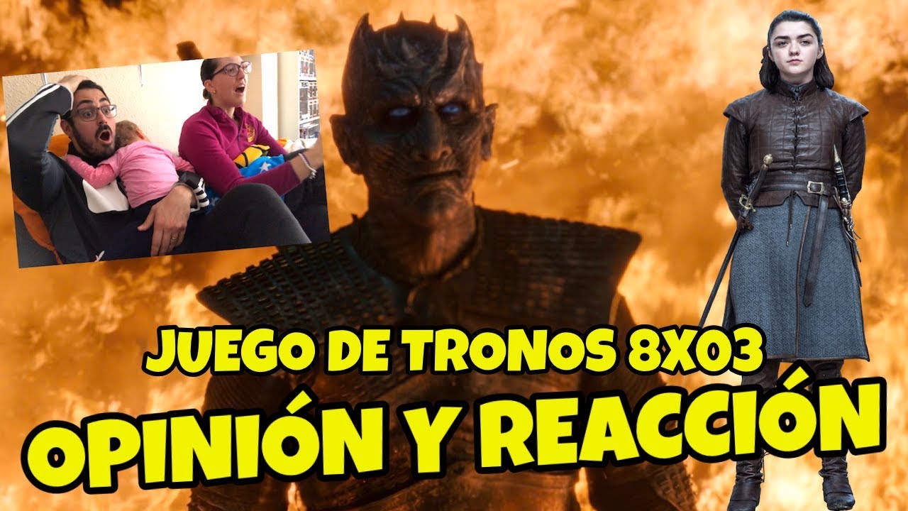¡Legendario! JUEGO DE TRONOS 8x03 | Review y REACCIÓN a ESE momento 😱