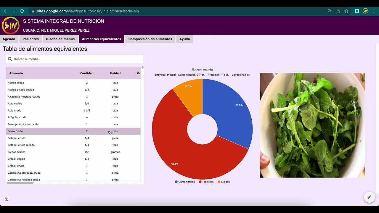 Software de nutrición GRATIS!!