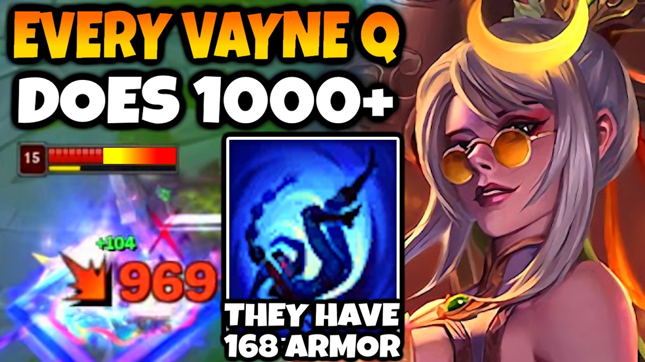 Vayne Mid but I nearly One Shot with just Q