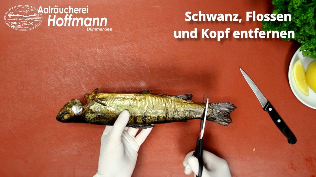 Forelle filetieren | Aal- & Forellenr&auml;ucherei Hoffmann