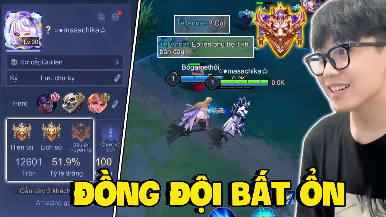 VUX GẶP THANH NIÊN PHÁ GAME VÀ THỬ THÁCH LÊN CHIẾN TƯỚNG HƠN 12000 TRẬN CHỈ CHƠI TƯỚNG BẬC S