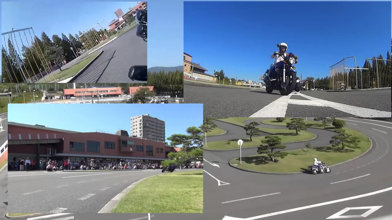 関目自動車学校　H260927　秋の交通安全講習会　指導員バイクパフォーマンス ／ Osaka Japan
