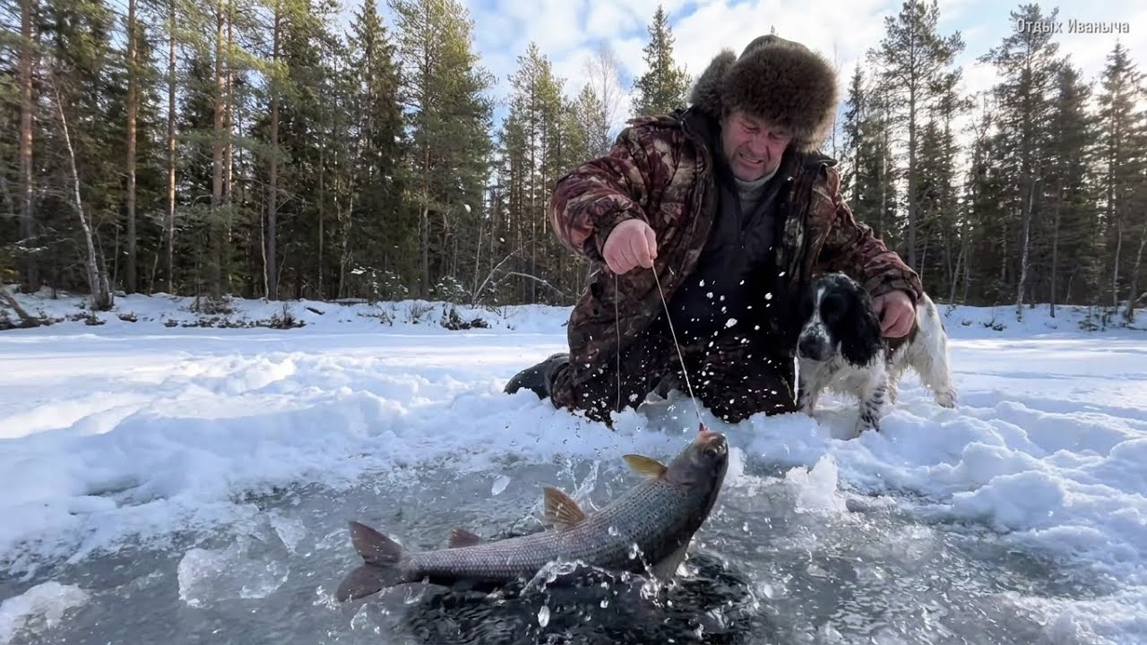 Рыбалка в дебрях тайги. Поход на таежную речку.
