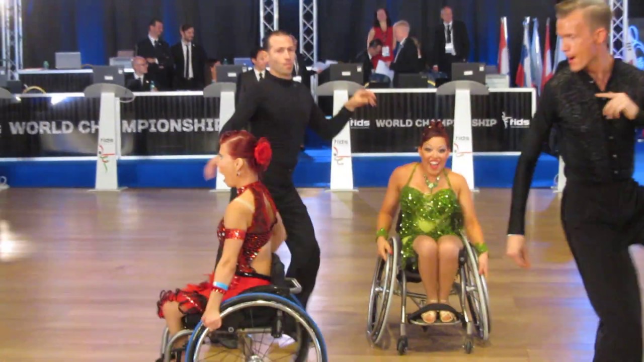 Vital Zinger and Sean Ziv - Jive | World Championship | Latin Combi | Wheelchair Dance sport