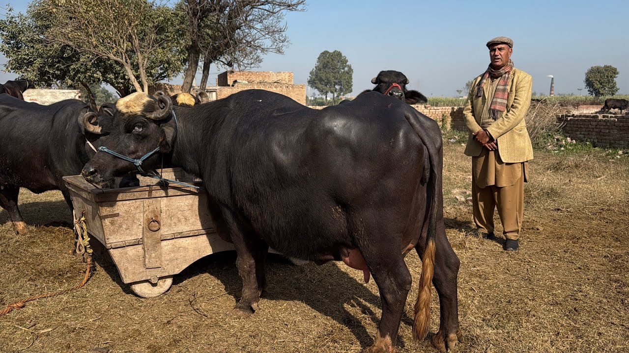 High Milking Nili Ravi Buffaloes || Nadeem Gondal Nmberdar || Pak Buffalo Tv 