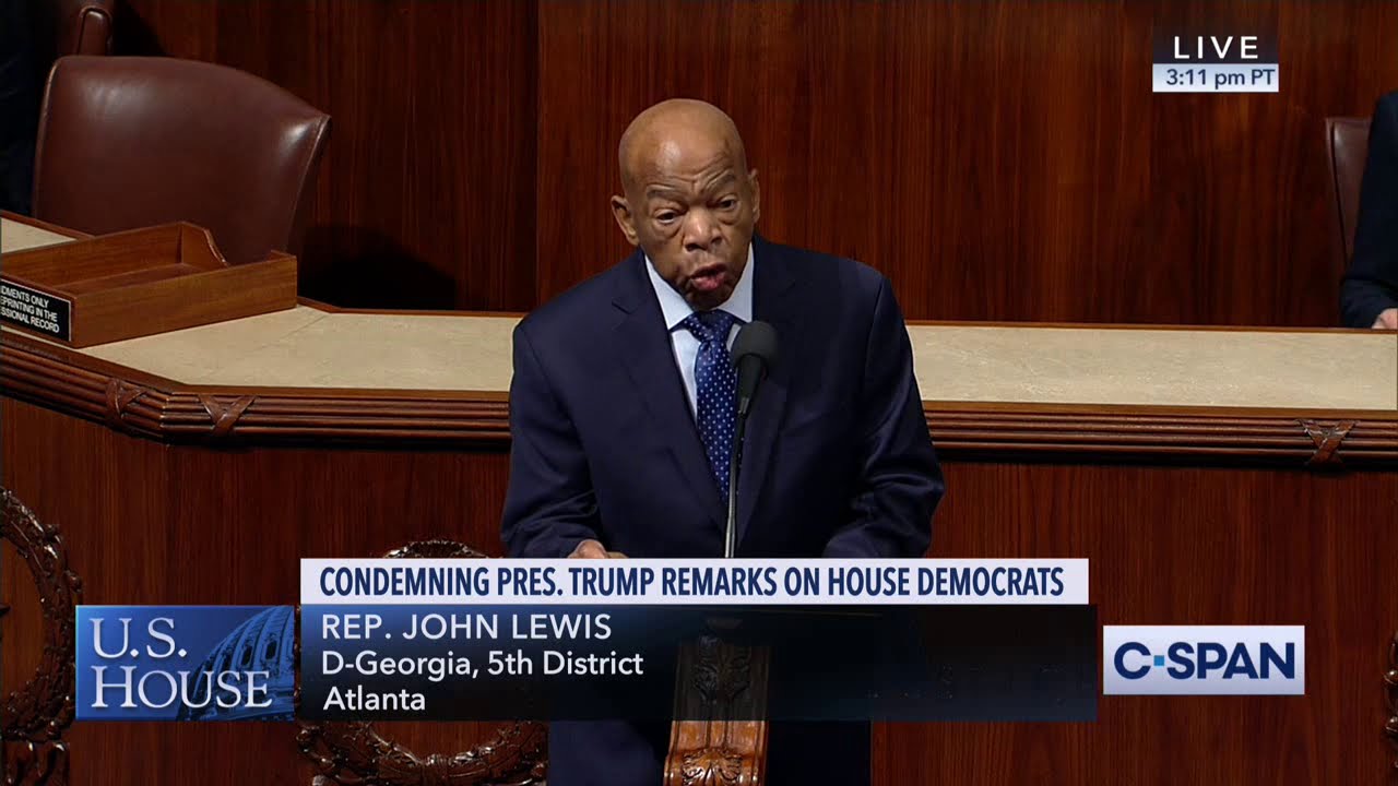 Rep. John Lewis (GA) Floor Statement Supporting H. Res. 489