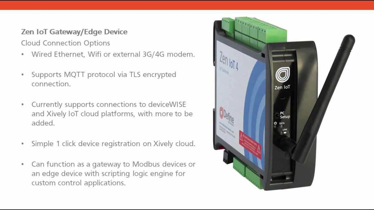 Define Instruments Zen IoT Gateway & Data Logger | Instrumart