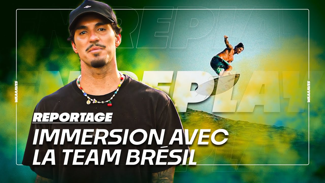 RENCONTRE AVEC GABRIEL MEDINA PENDANT LA SHISEIDO TAHITI PRO.