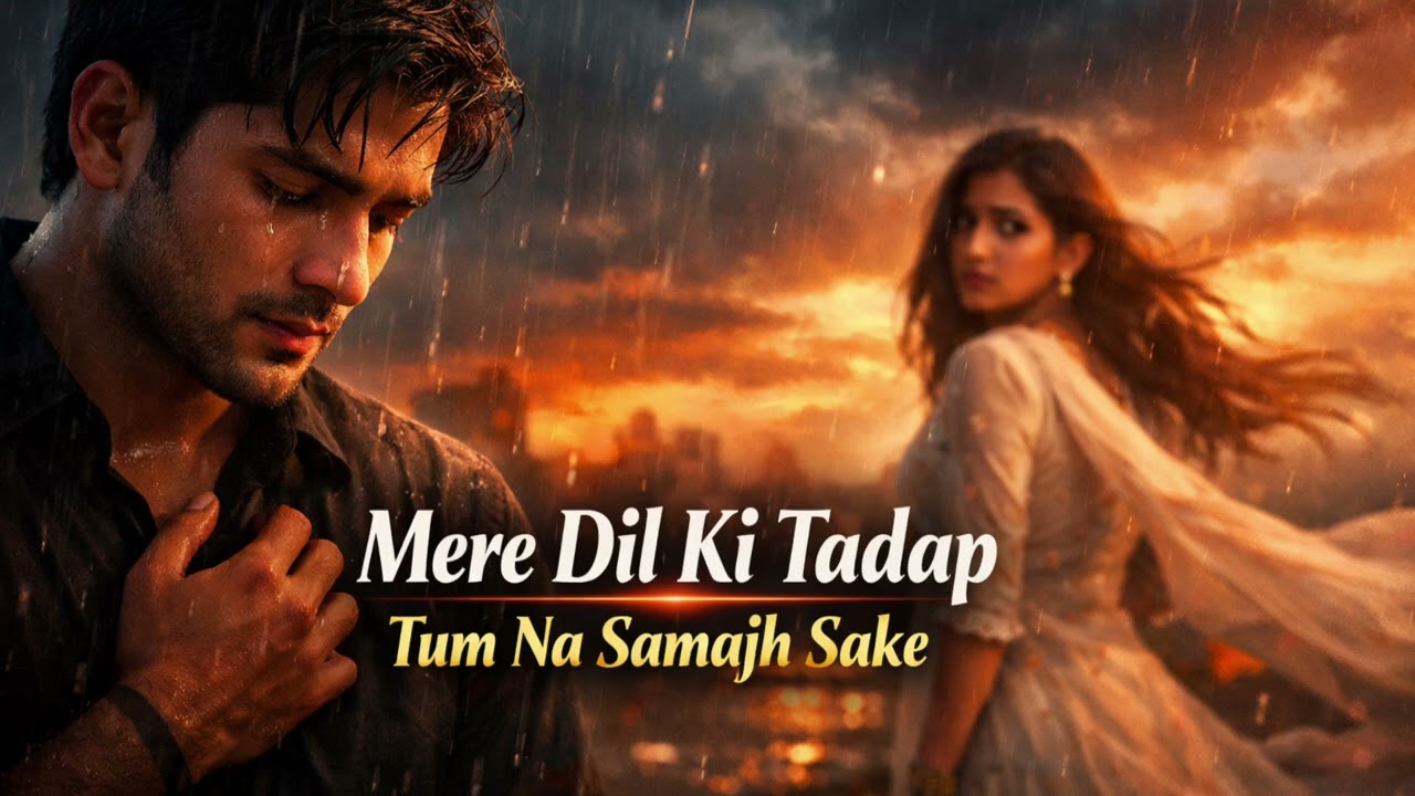 Mere Dil Ki Tadap Tum Na Samajh Sake 💔 | Sad Love Song