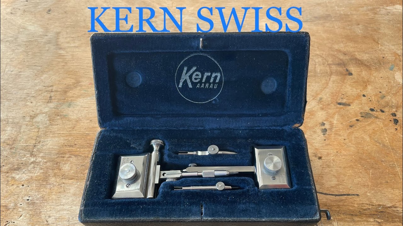 Review - Kern Swiss / Kern Aarau Beam compass or trammel points