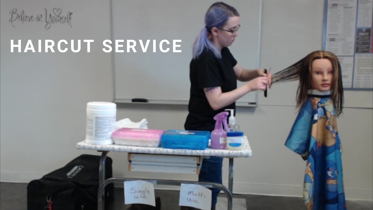 Haircutting for Michigan State Board Practical Exam