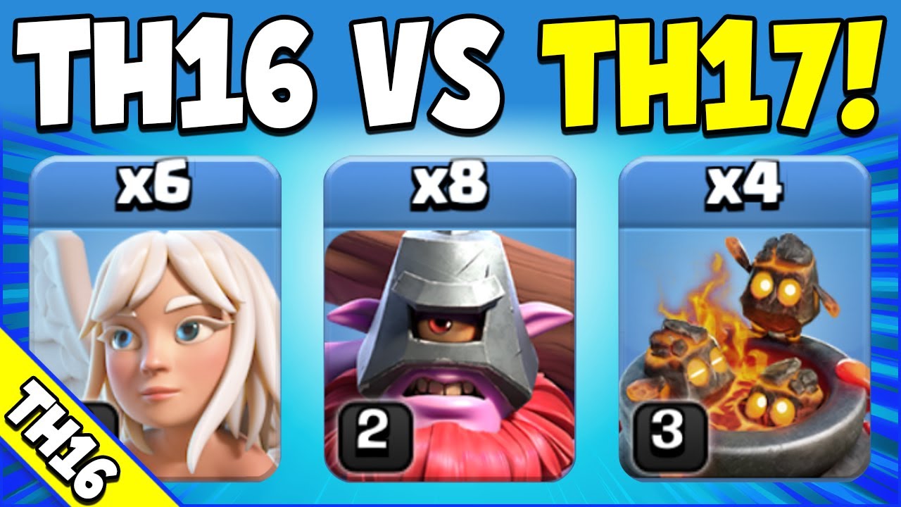 This TH16 Army CRUSHES TH17 Bases! Easy + Best TH16 Attack Strategy (Clash of Clans)