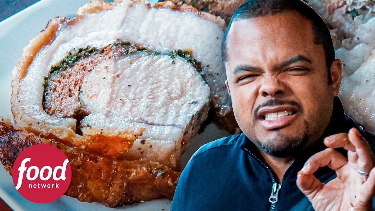 De la granja a la mesa: la Porchetta italiana | Cocinando con Fuego | Food Network Latinoamérica