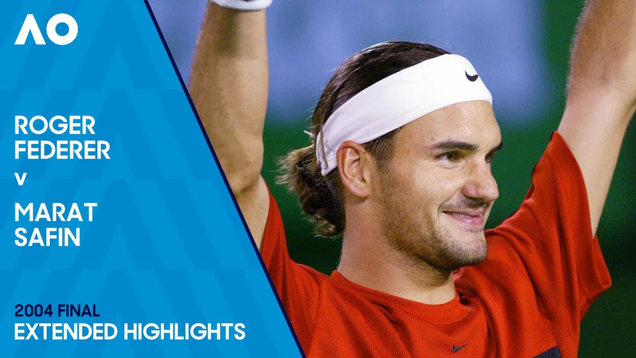 Roger Federer v Marat Safin Extended Highlights | Australian Open 2004 Final