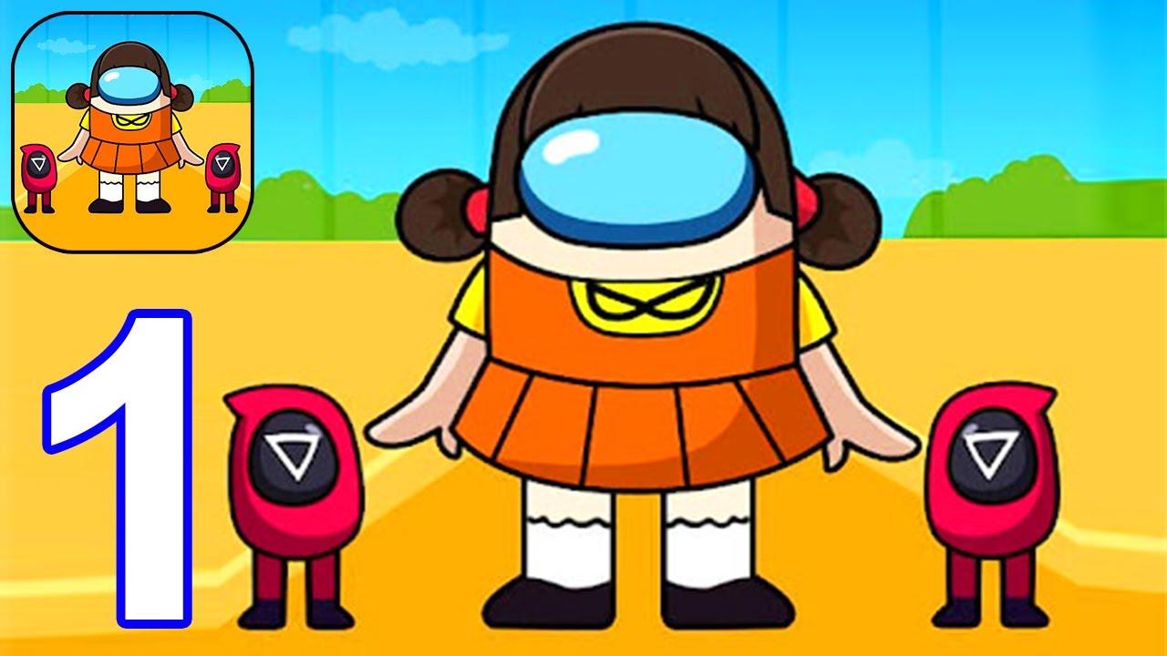 456 Survival: Squid Challenge - Gameplay Walkthrough Part 1 Red Light Green Tug Of War (Android,iOS)