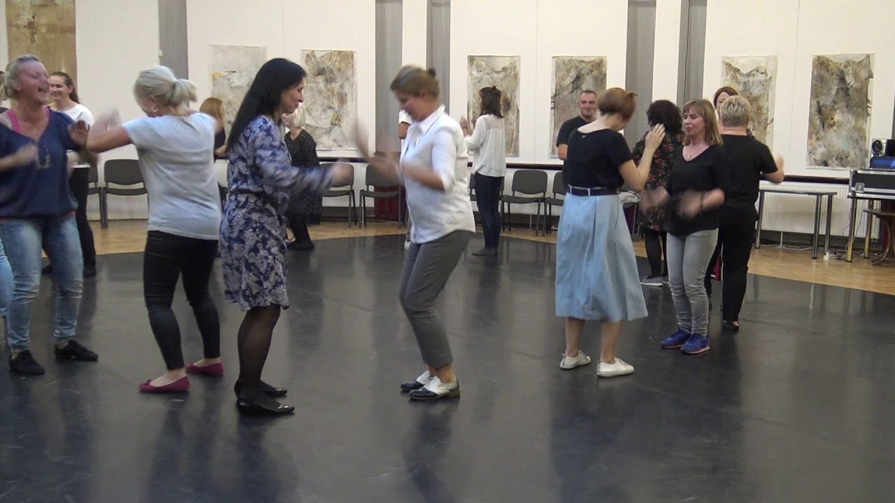 Klapok - traditional dance from Silesia region (Poland) video tutorial
