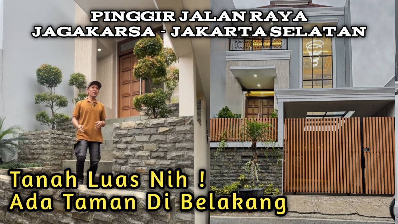Di Jual Rumah Pinggir Jalan Raya Di Jagakarsa Jakarta Selatan. 