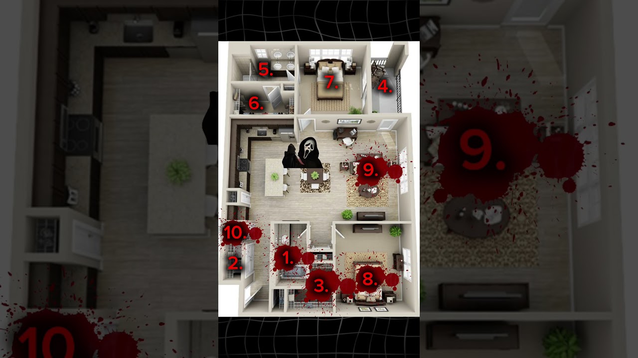Quickly choose your hiding spot! #game #interactive #survival #tiktokgame hide and seek rooms game