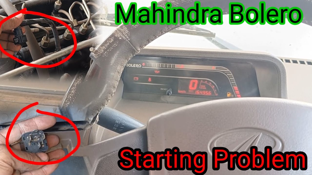 Mahindra Bolero starting problem##Mahindra Bolero fuel pump fuse and relay location##Mahindra Bolero