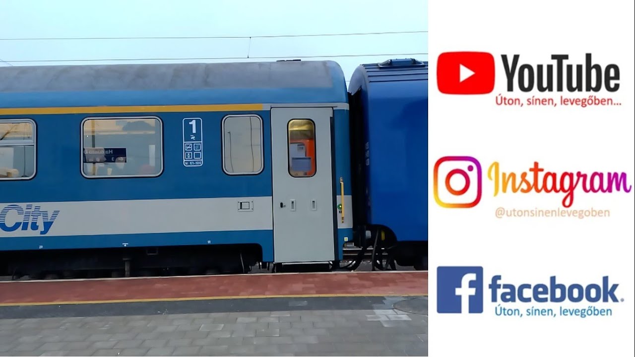 Hangosbemondás Hajdúszoboszló Vasútállomáson | UNG IC Személyvonatok és a felújított vasútállomás!