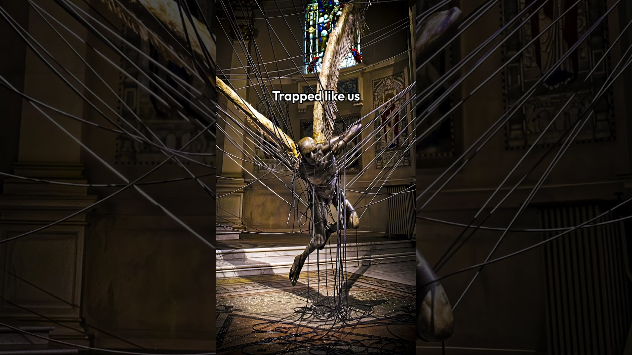 This Artist Trapped the Devil #ModernArt #Satan #art #dark #wtf #gothic