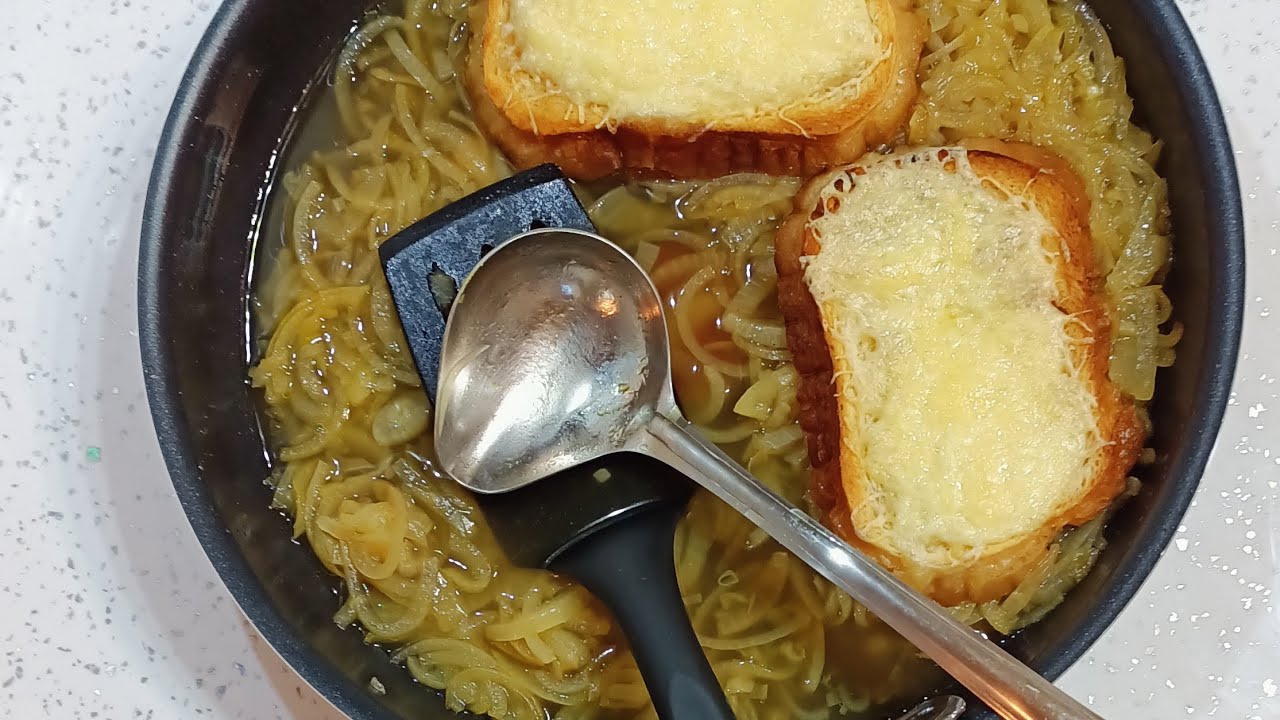 🧅Supa de ceapa 🥣 reteta simpla, frantuzeasca