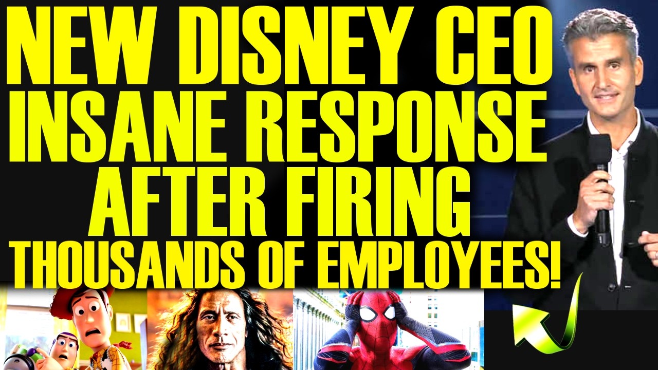 Новый гендиректор Disney РАЗОШЕЛСЯ после УВОЛЬНЕНИЯ ТЫСЯЧ СОТРУДНИКОВ! Эти комментарии &mdash; просто Б...