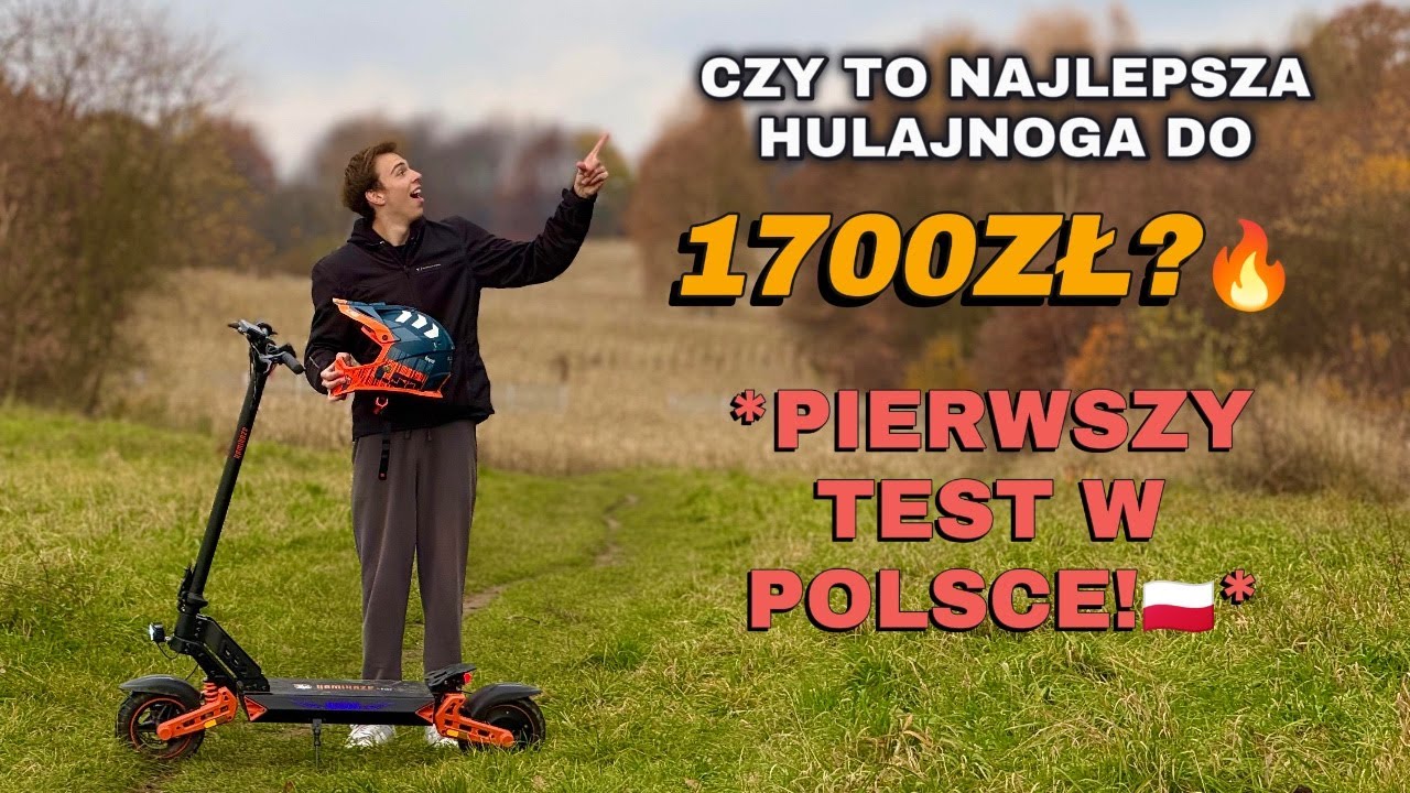 Co potrafi hulajnoga za 1691 zł? Test Kamikaze K1 Lite