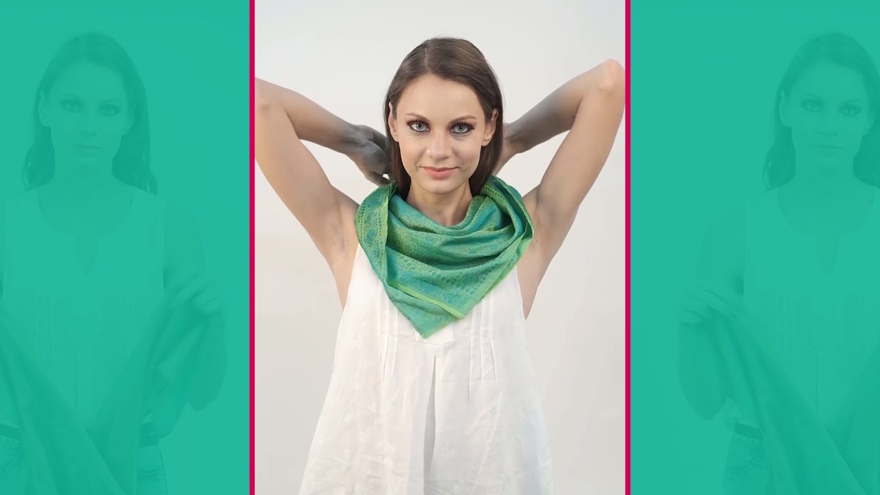 5 Ways to Wear A Scarf - Fleur De Lys