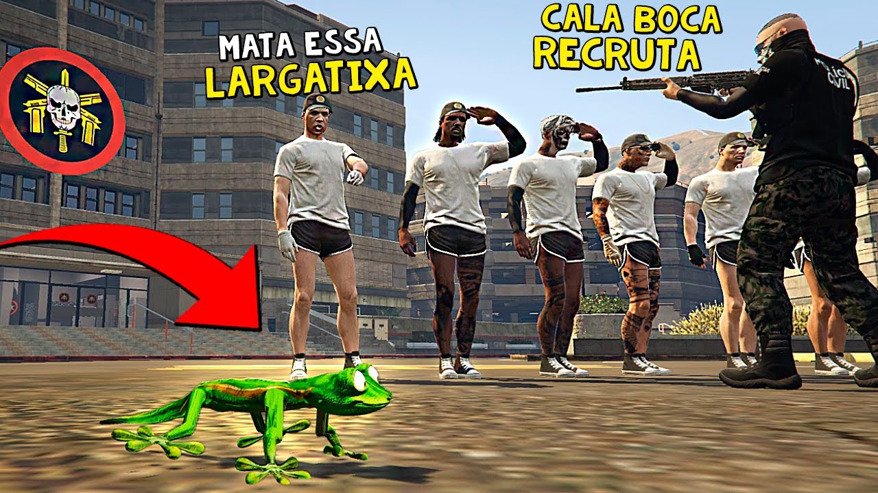 LARGATIXA ATRAPALHANDO RECRUTAMENTO NO GTA RP