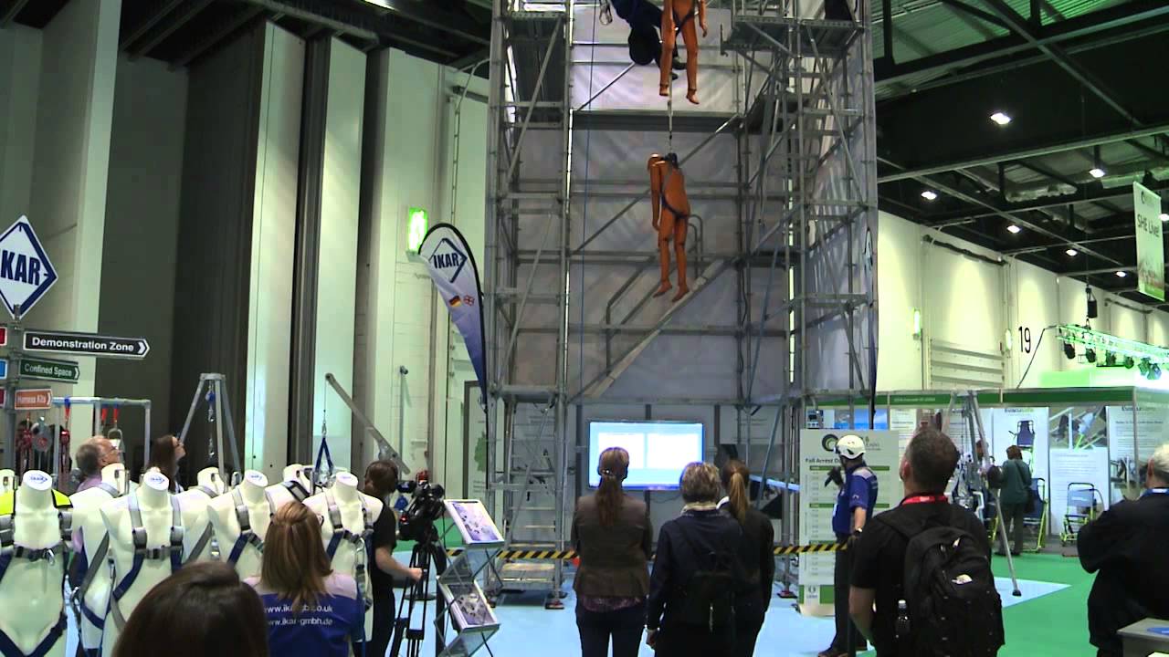 The IKAR Fall Arrest Zone at Safety and Health Expo 2015