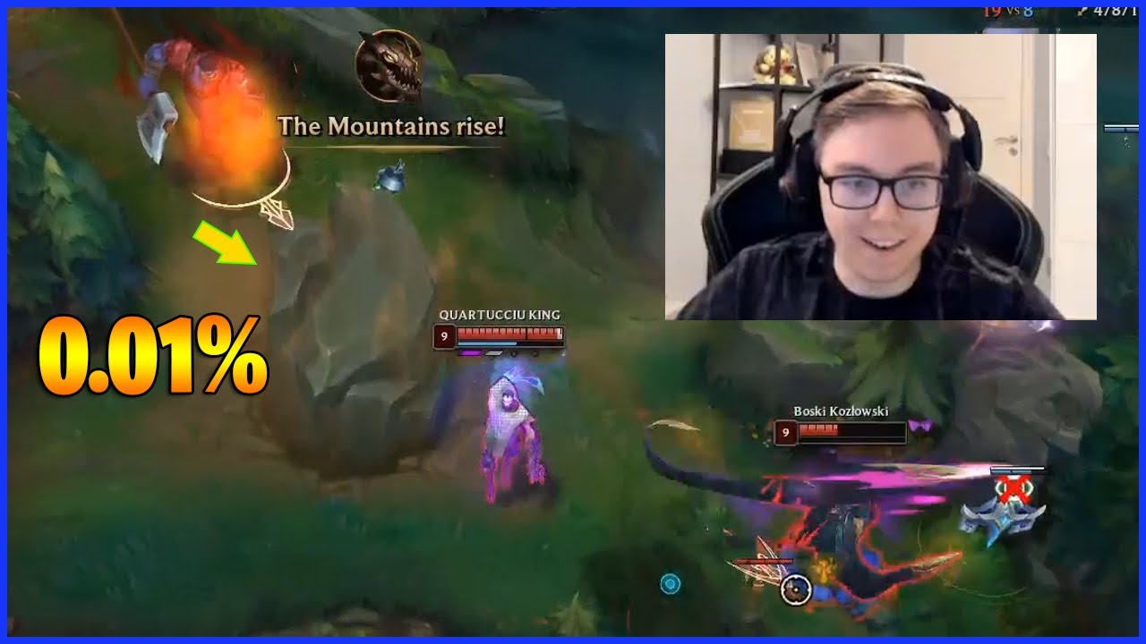 Thebausffs 0.01% Unlucky Timing...LoL Daily Moments Ep 1923
