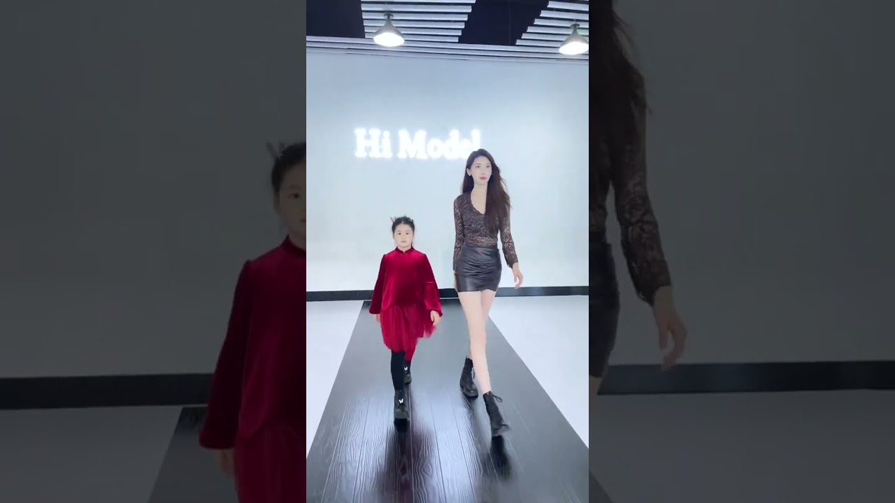 #少儿模特 #模特 #走秀 #形体训练 #自信女孩