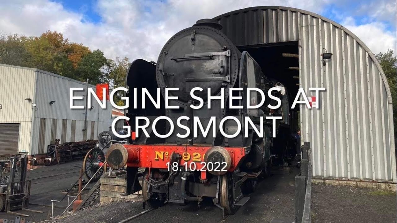 Engine Sheds at Grosmont (18.10.2022)
