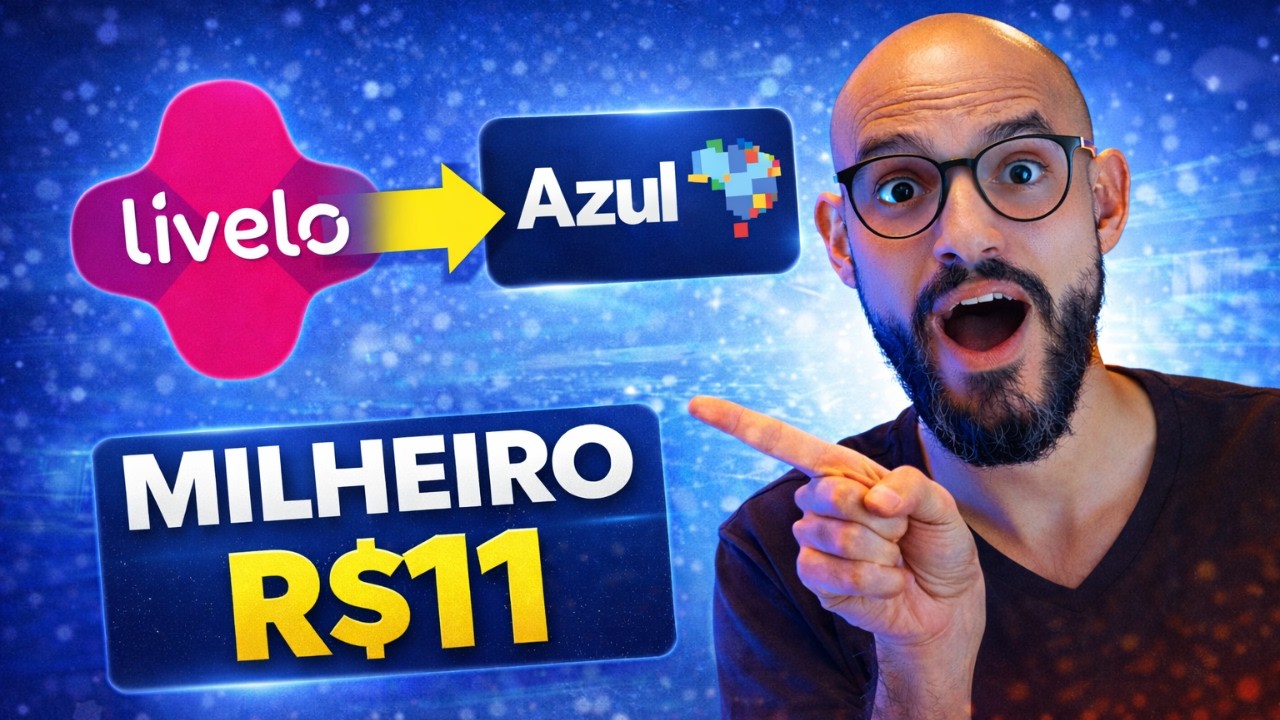 Nova PROMOÇÃO de Transferência da LIVELO para AZUL até 133% de BÔNUS - Passo a Passo