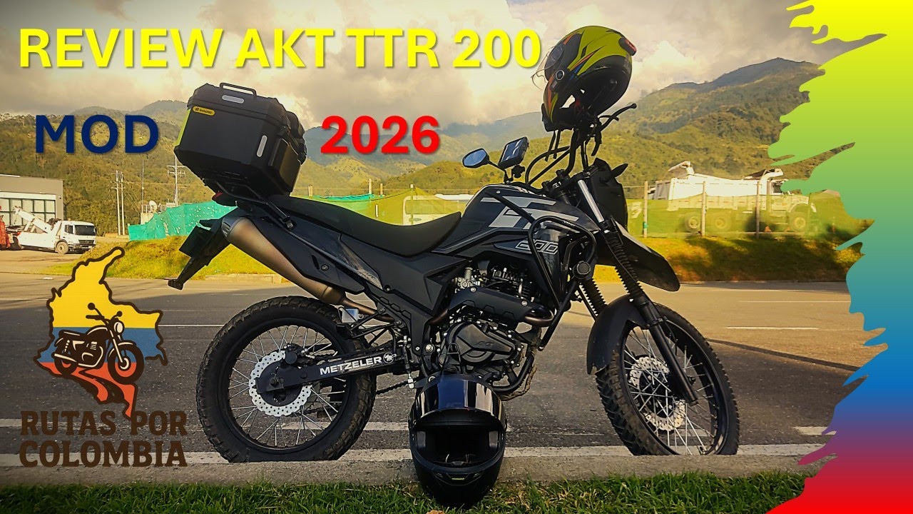 - 🏍️🔥 Review AKT TTR 200 - 2026:  🔧✨