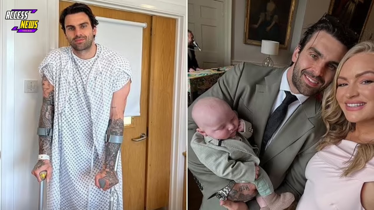 💔 Surgery & Support: Adam Collard Cheers on Laura Woods from Hospital Bed 🛏️📺❤️