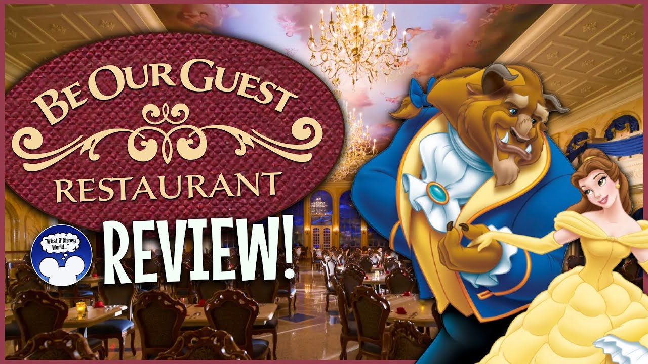 Be Our Guest Restaurant REVIEW!!