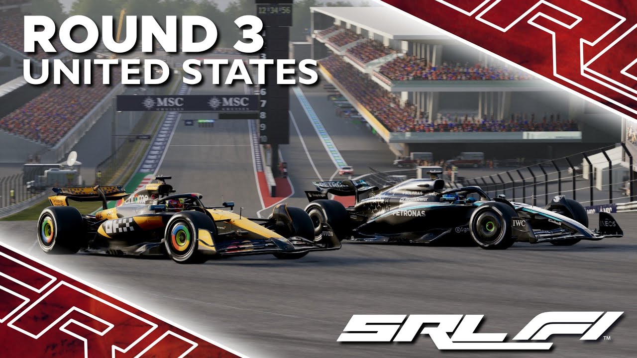 SRL League F1 Season 11 Round 3 United States GP | LIVE