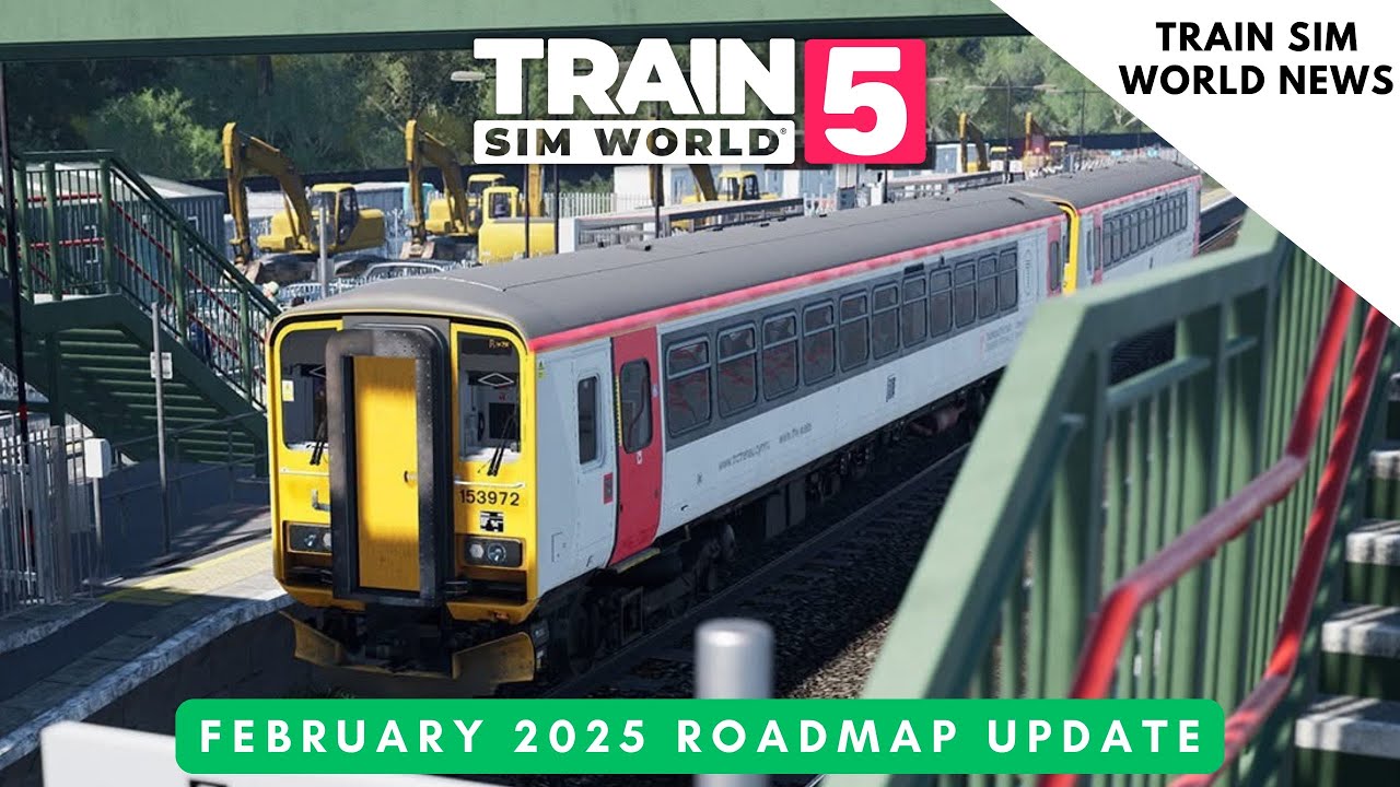 Train Sim World 5 Roadmap Update: First peek at the Cardiff City Network + Caltrain licence removal