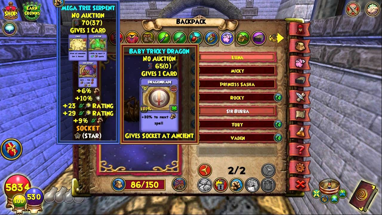 Wizard101: Exalted Life Quick Match 1v1 (#18) -Reborn-